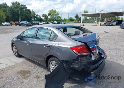 2015 Honda Civic Lx from USA, damaged, VIN 19XFB2F53FE279527